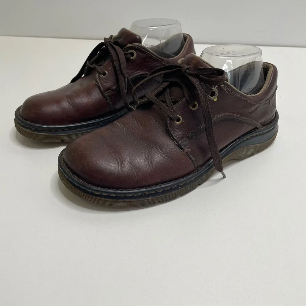 Dr. Martens 11194 Mens Brown Leather Oxford Shoes Size 8 US Dark Academia Preppy